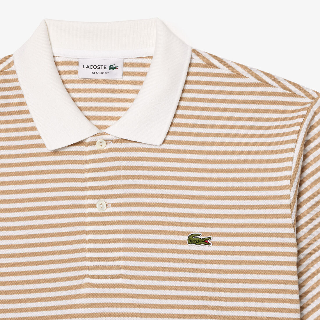 Polo de piqué a rayas de corte clásico talla L.12.12 – foto 4