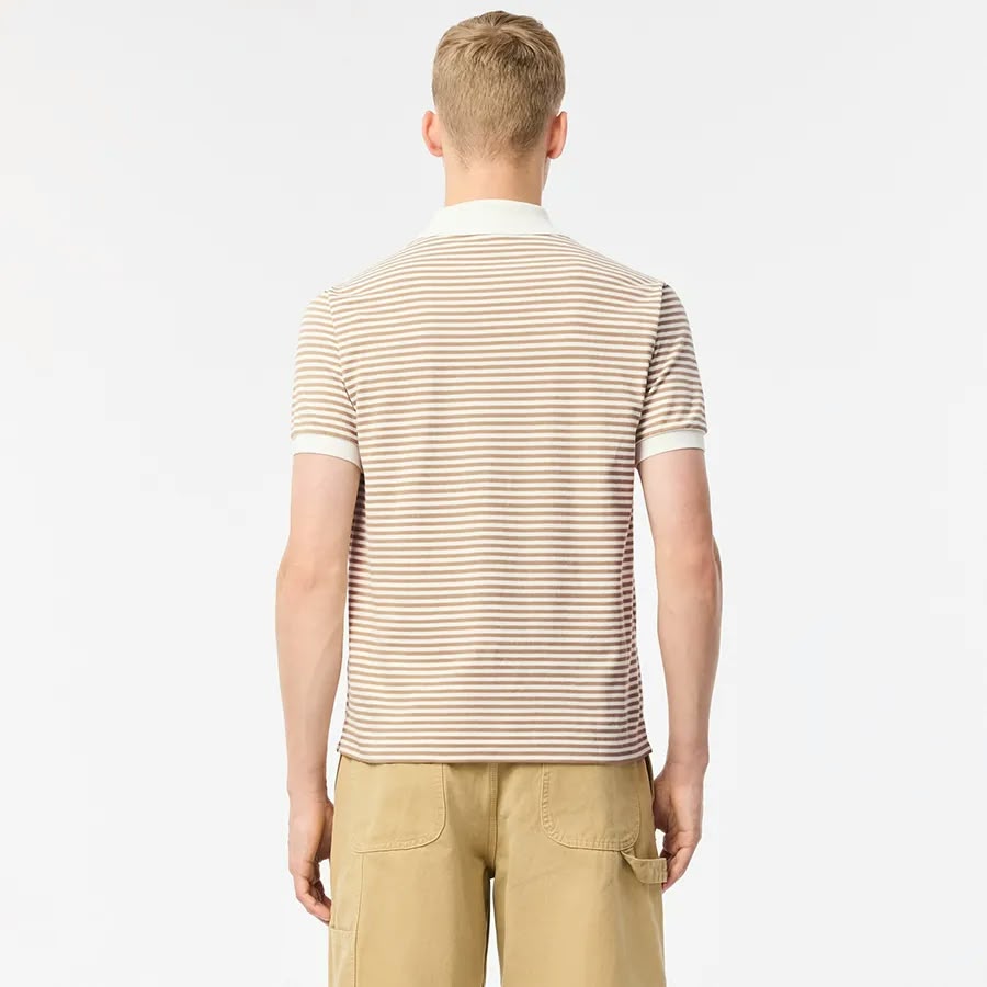 Polo de piqué a rayas de corte clásico talla L.12.12 – foto 2
