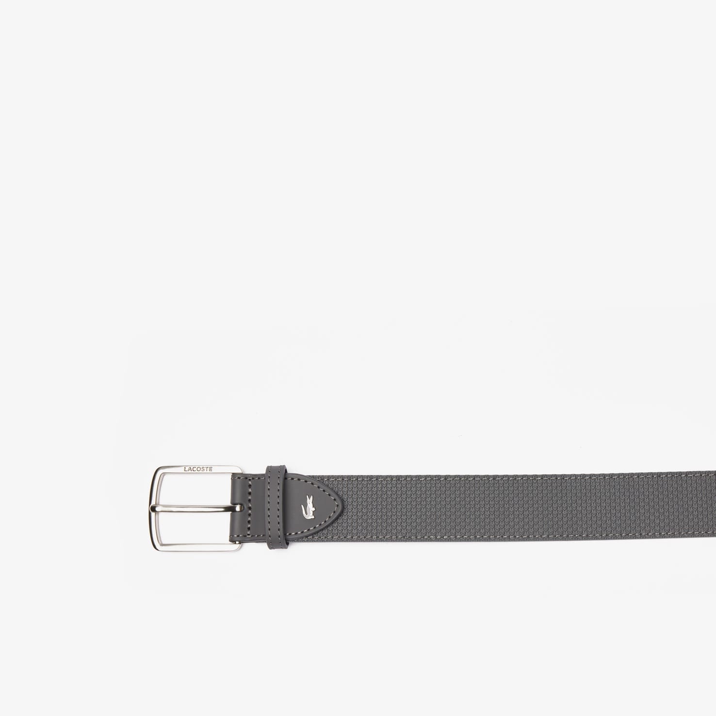 Cinturón Para Hombre En Piel Texturizada Con Hebilla Grabada – foto 2