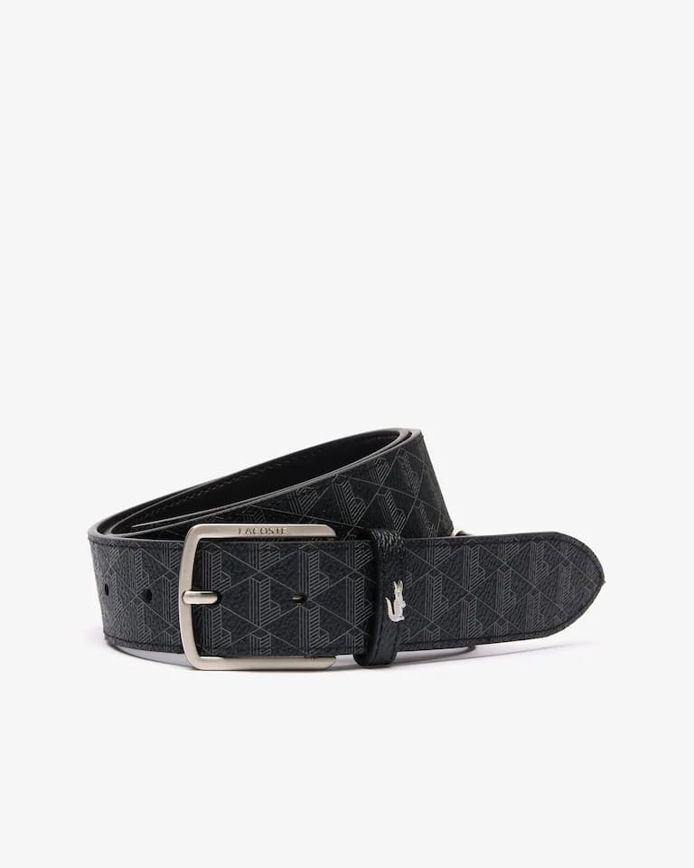 Cinturón para hombre con estampado de monograma – foto 1