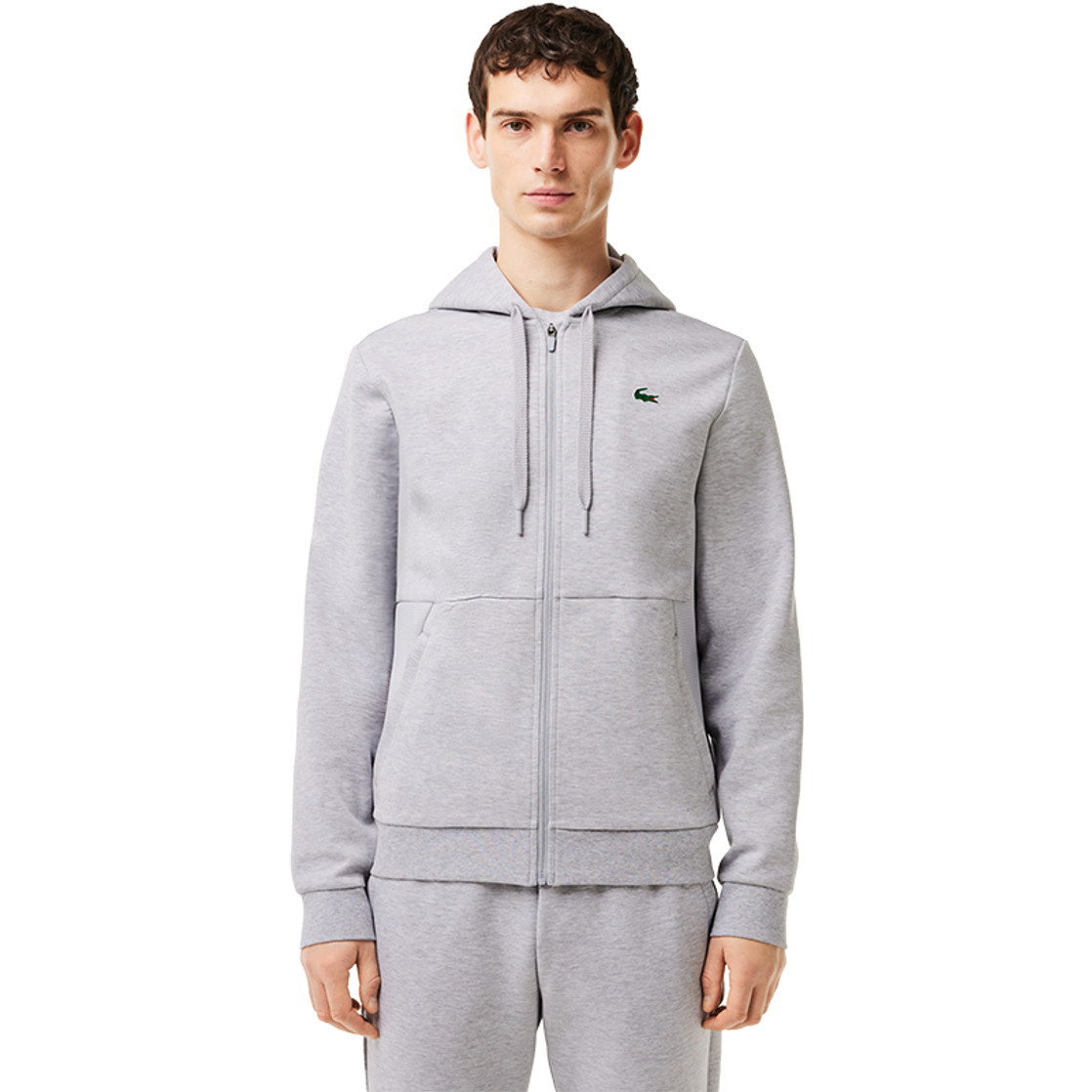 Sudadera con capucha y cremallera para hombre – foto 1