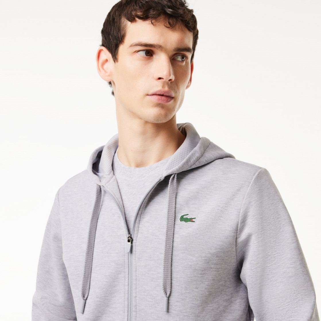 Sudadera con capucha y cremallera para hombre – foto 2