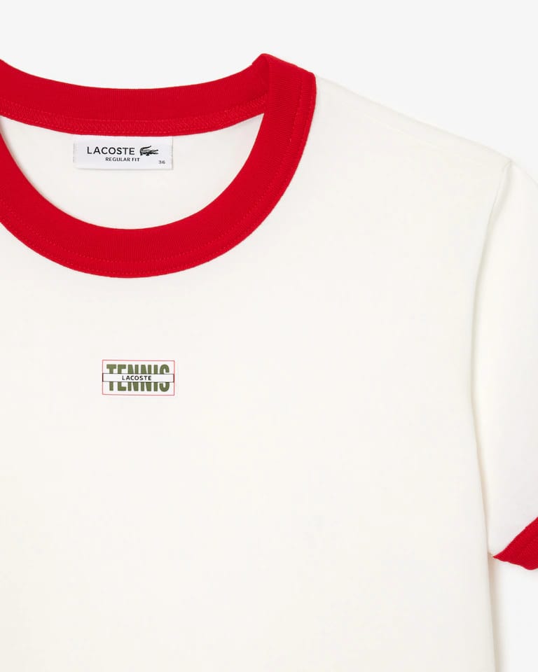 Camiseta de tenis de algodón de corte ajustado para mujer – foto 2