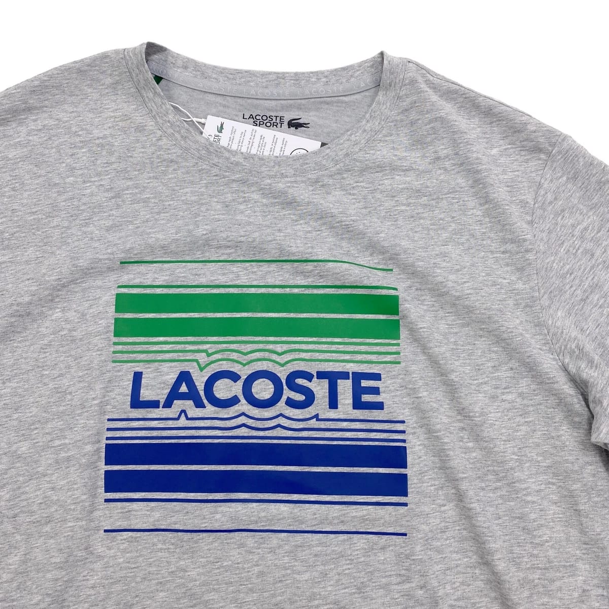 Playera Para Hombre Lacoste Sport De Algodón Orgánico – foto 2