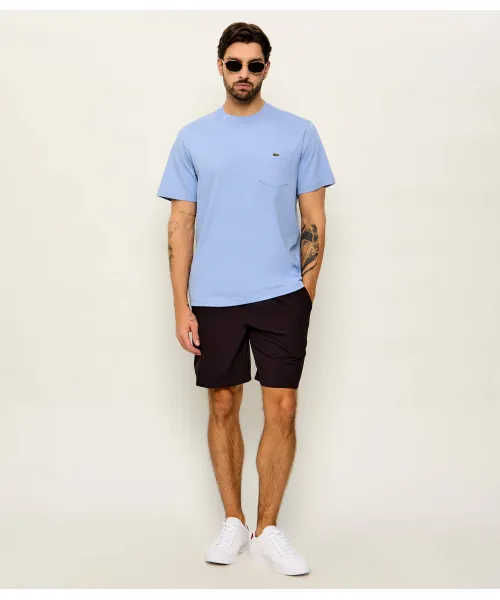 Camiseta de algodón con bolsillo en el pecho