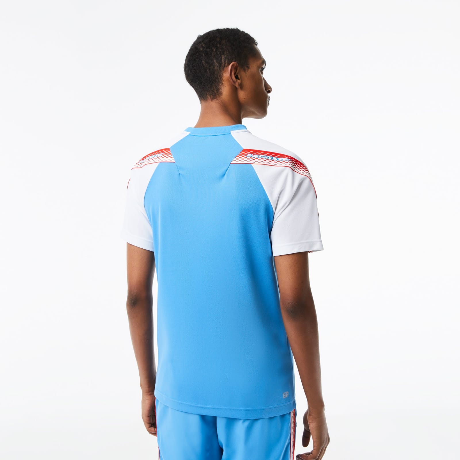 Men’s Lacoste Sport Regular Fit Logo Stripe T-shirt – foto 3
