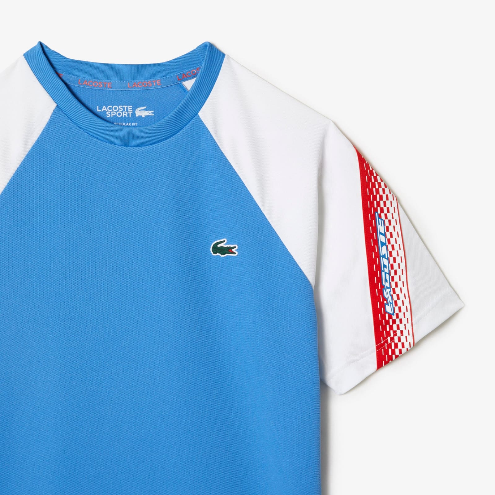 Men’s Lacoste Sport Regular Fit Logo Stripe T-shirt – foto 5