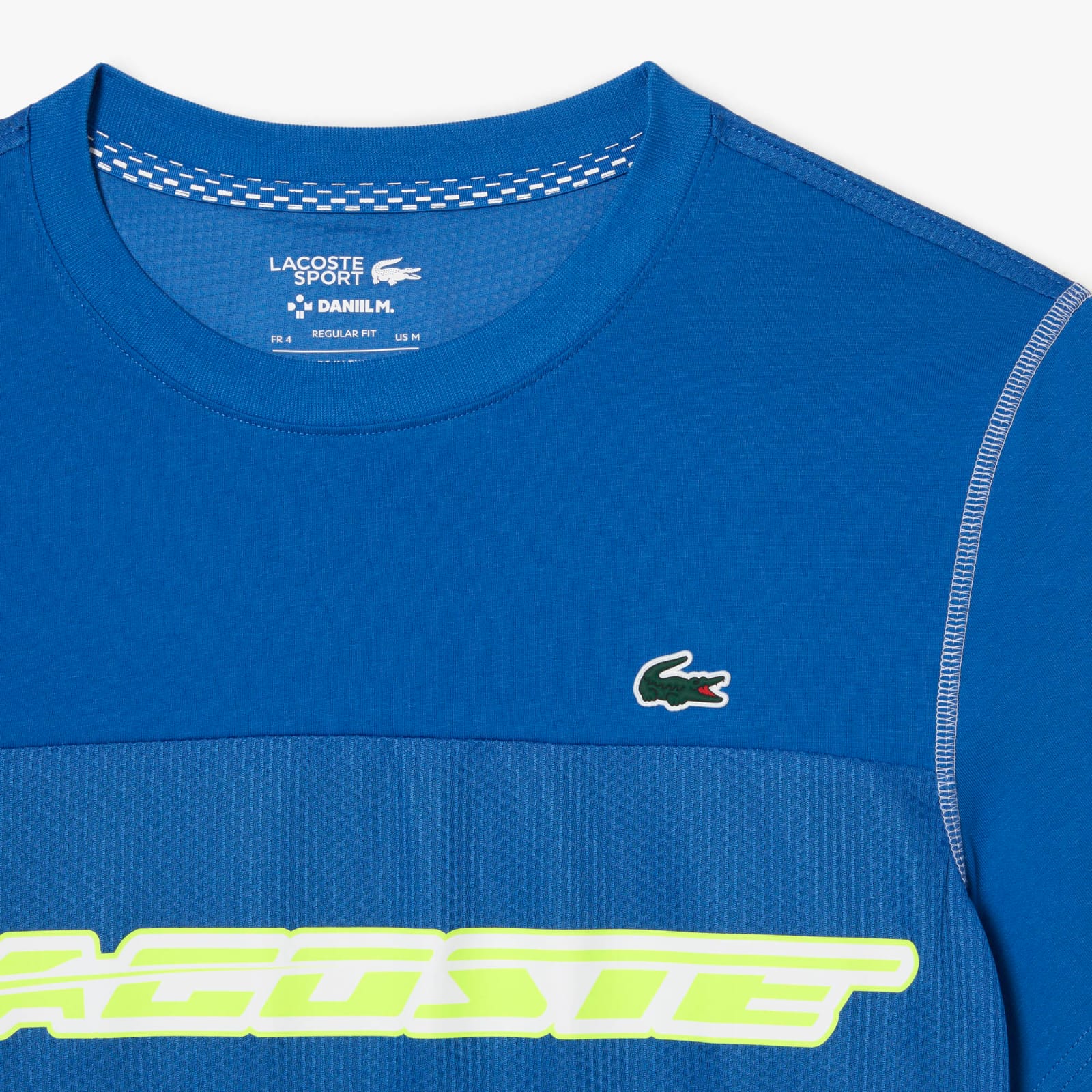 Playera De Hombre Lacoste Tennis × Daniil Medvedev En Tejido De Punto – foto 5