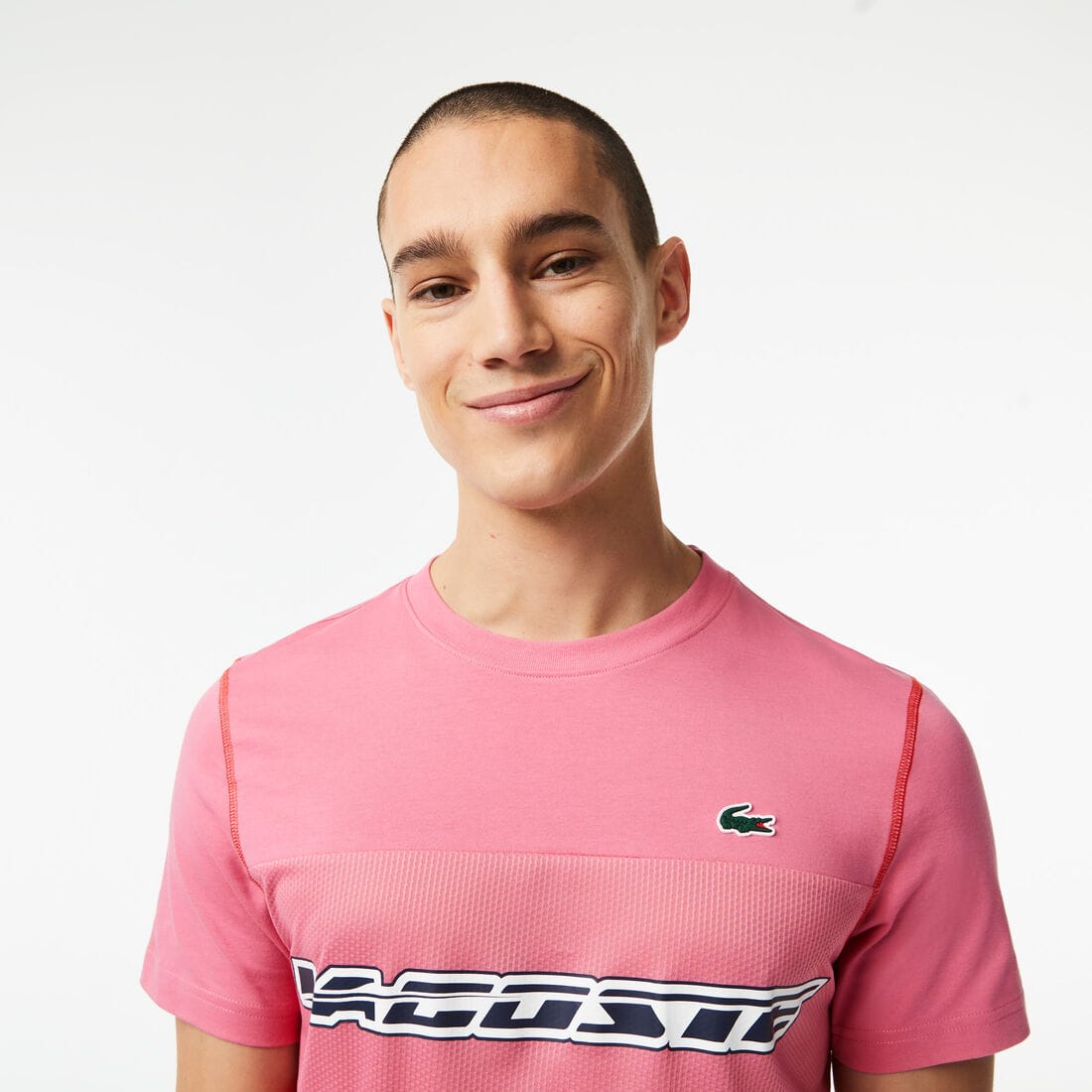 Playera De Hombre Lacoste Tennis × Daniil Medvedev En Tejido De Punto – foto 2