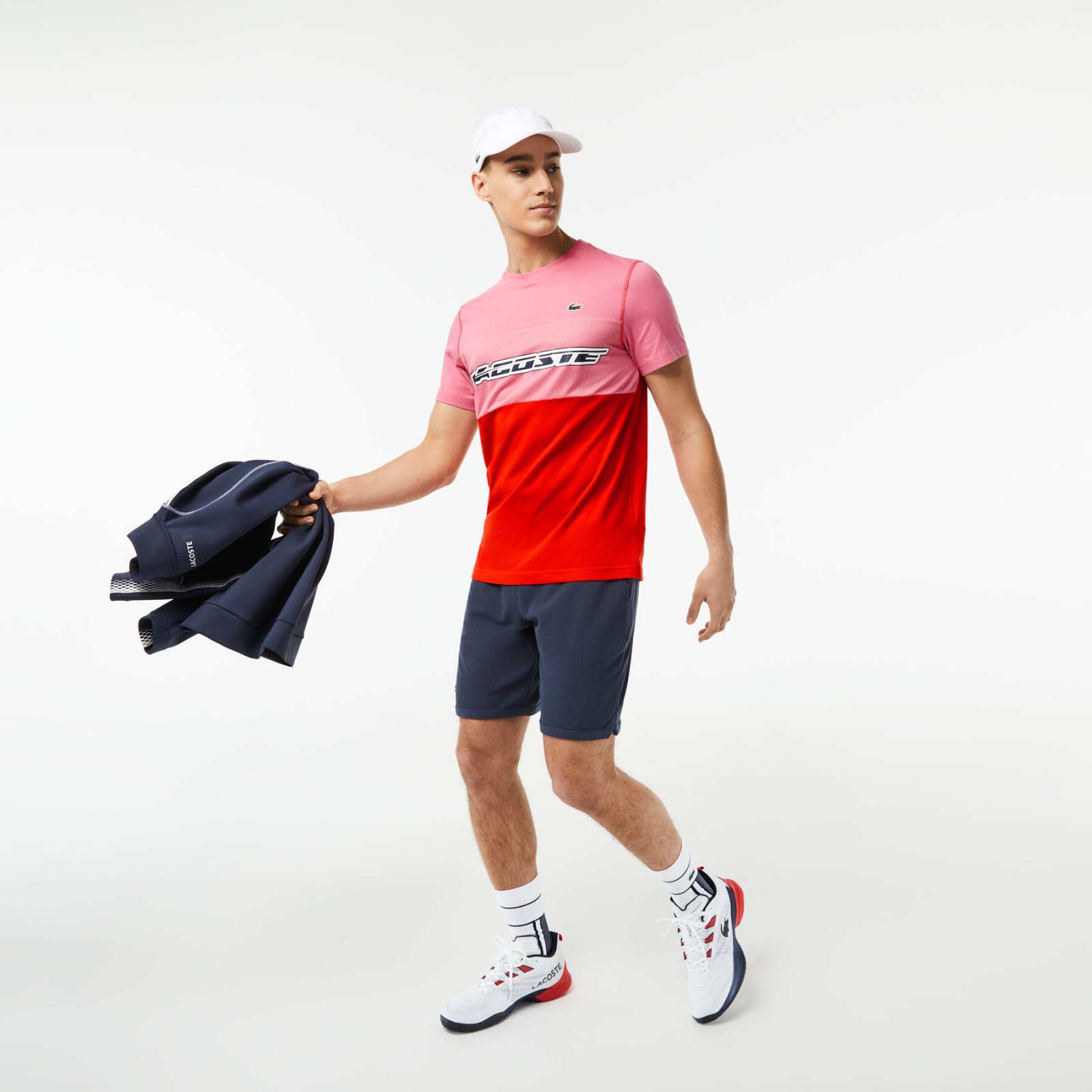 Playera De Hombre Lacoste Tennis × Daniil Medvedev En Tejido De Punto – foto 7