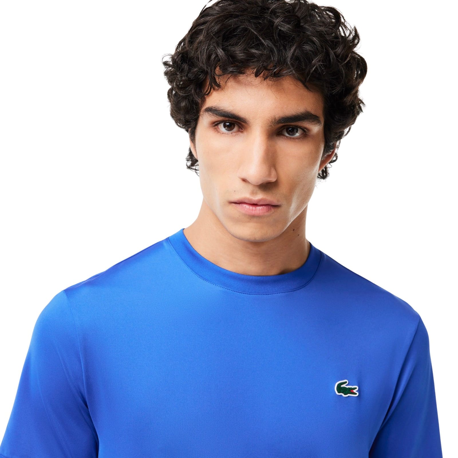 Camiseta deportiva de punto elástico de corte ajustado para hombre – foto 1