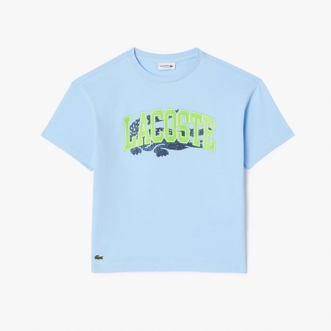 Playera De Algodón Con Estampado De Cocodrilo – foto 5