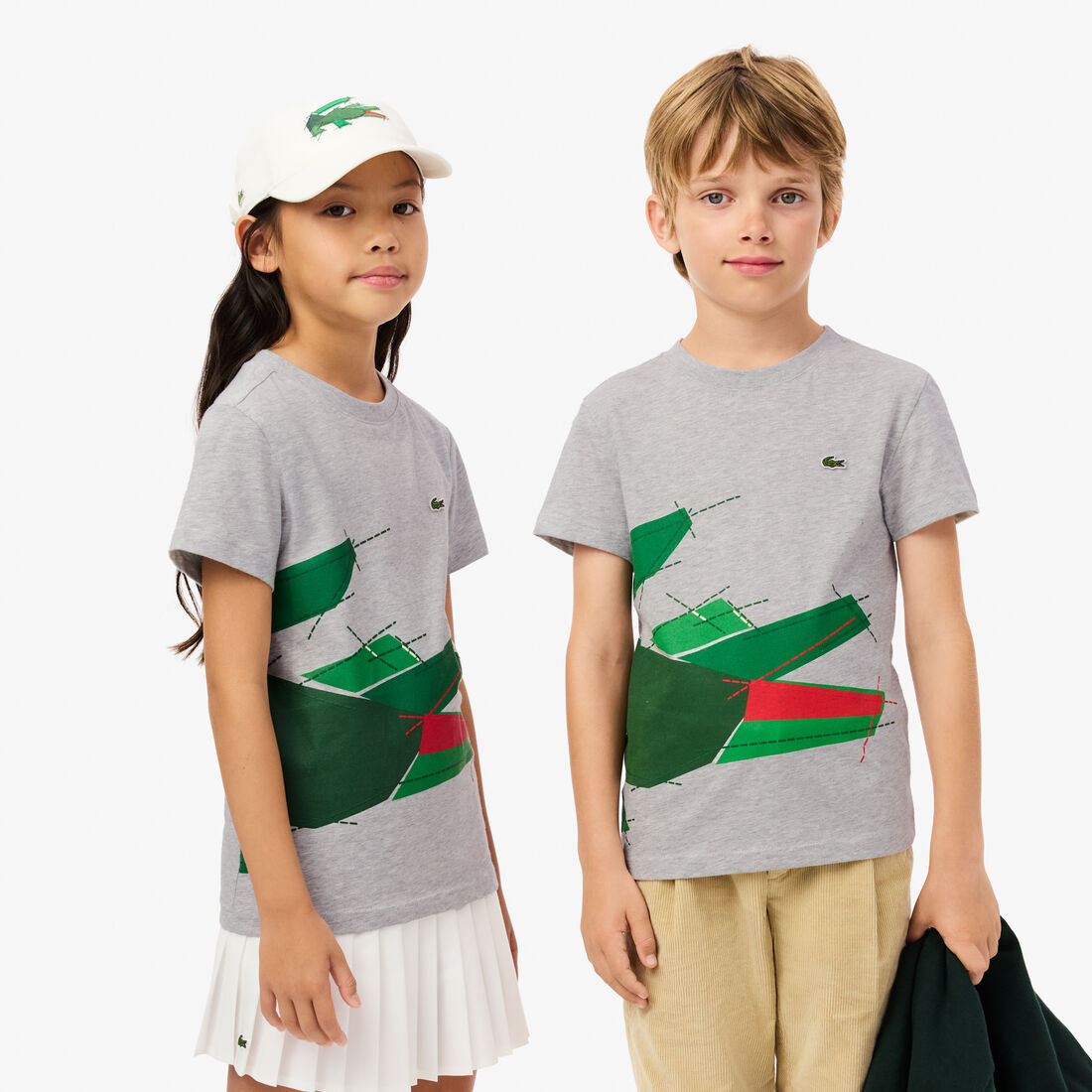 Playera De Algodón Con Estampado De Cocodrilo – foto 1