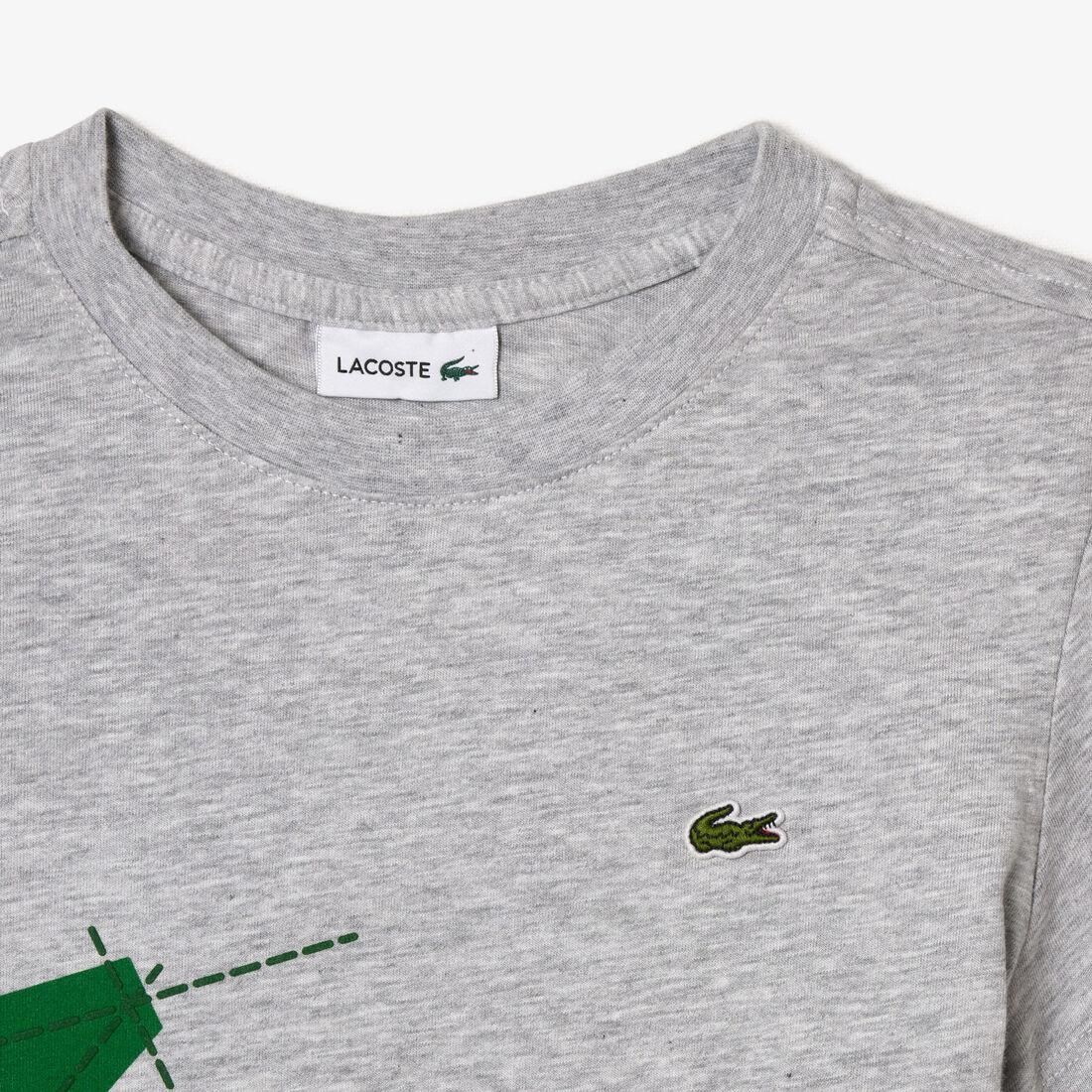 Playera De Algodón Con Estampado De Cocodrilo – foto 6