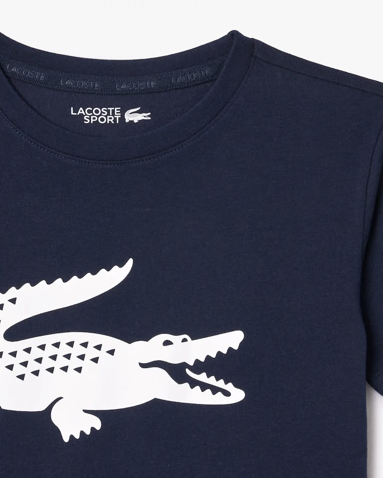 Camiseta de tenis infantil extragrande de algodón técnico – foto 6