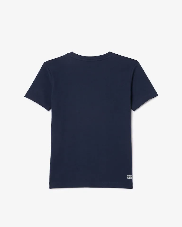 Camiseta de tenis infantil extragrande de algodón técnico – foto 8
