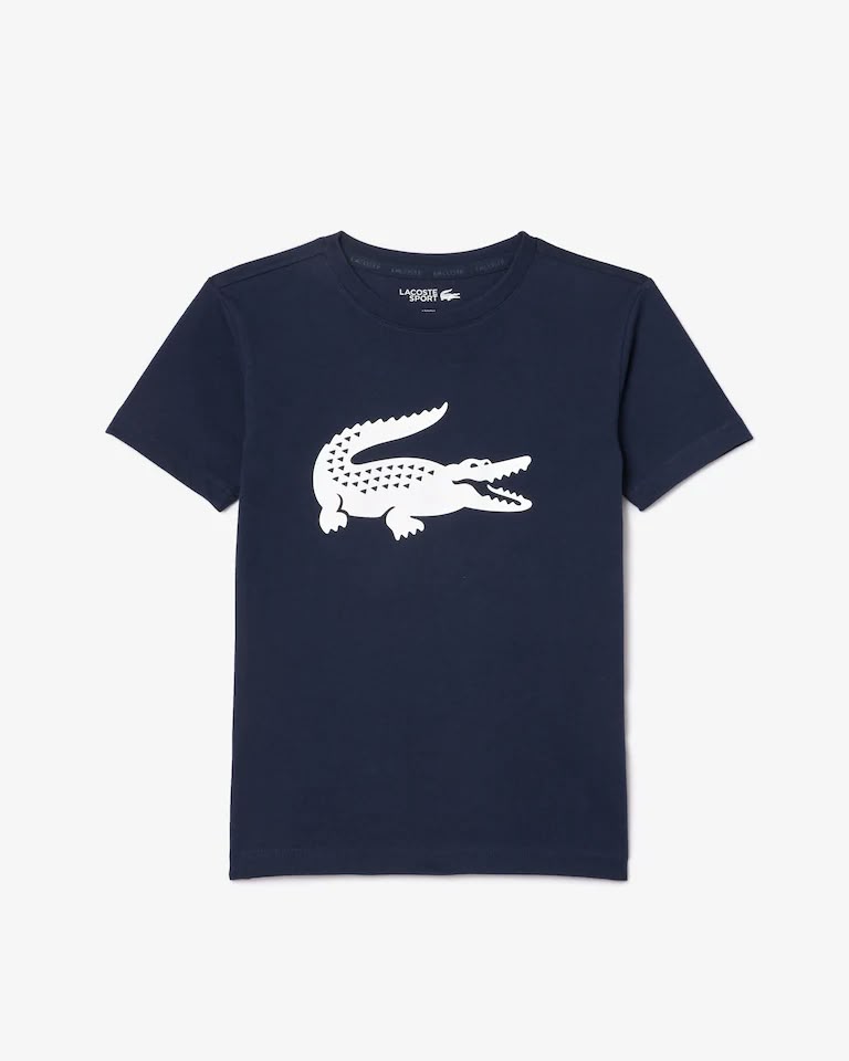 Camiseta de tenis infantil extragrande de algodón técnico – foto 5