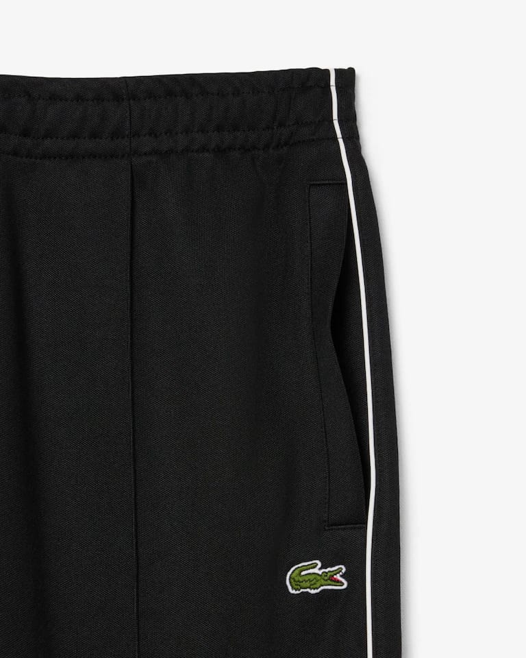 Pantalón de chándal de piqué con ribete en contraste – foto 6