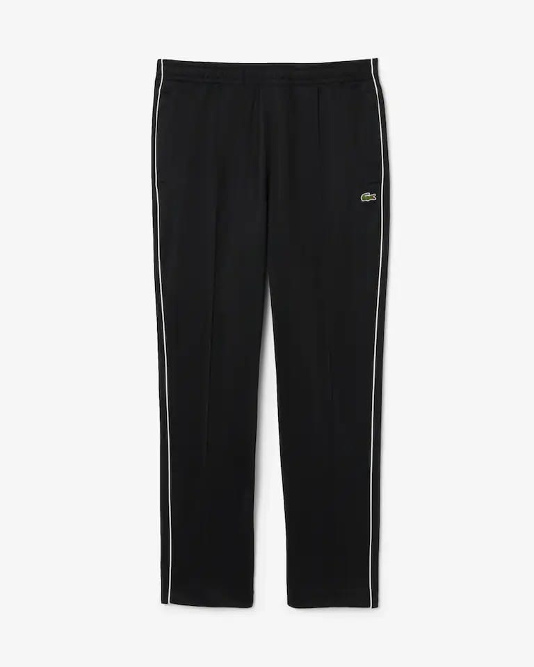 Pantalón de chándal de piqué con ribete en contraste – foto 5