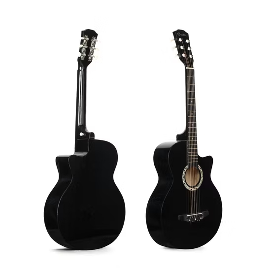 GUITARRA ACUSTICA 3/4 NEGRA | COWBOY – foto 1