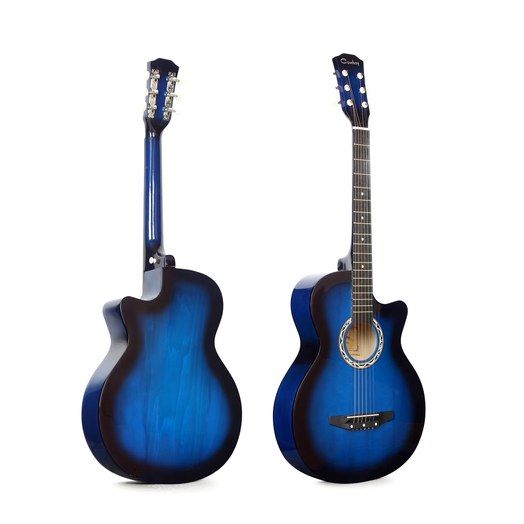 GUITARRA ACUSTICA AZUL 3/4 | COWBOY – foto 1