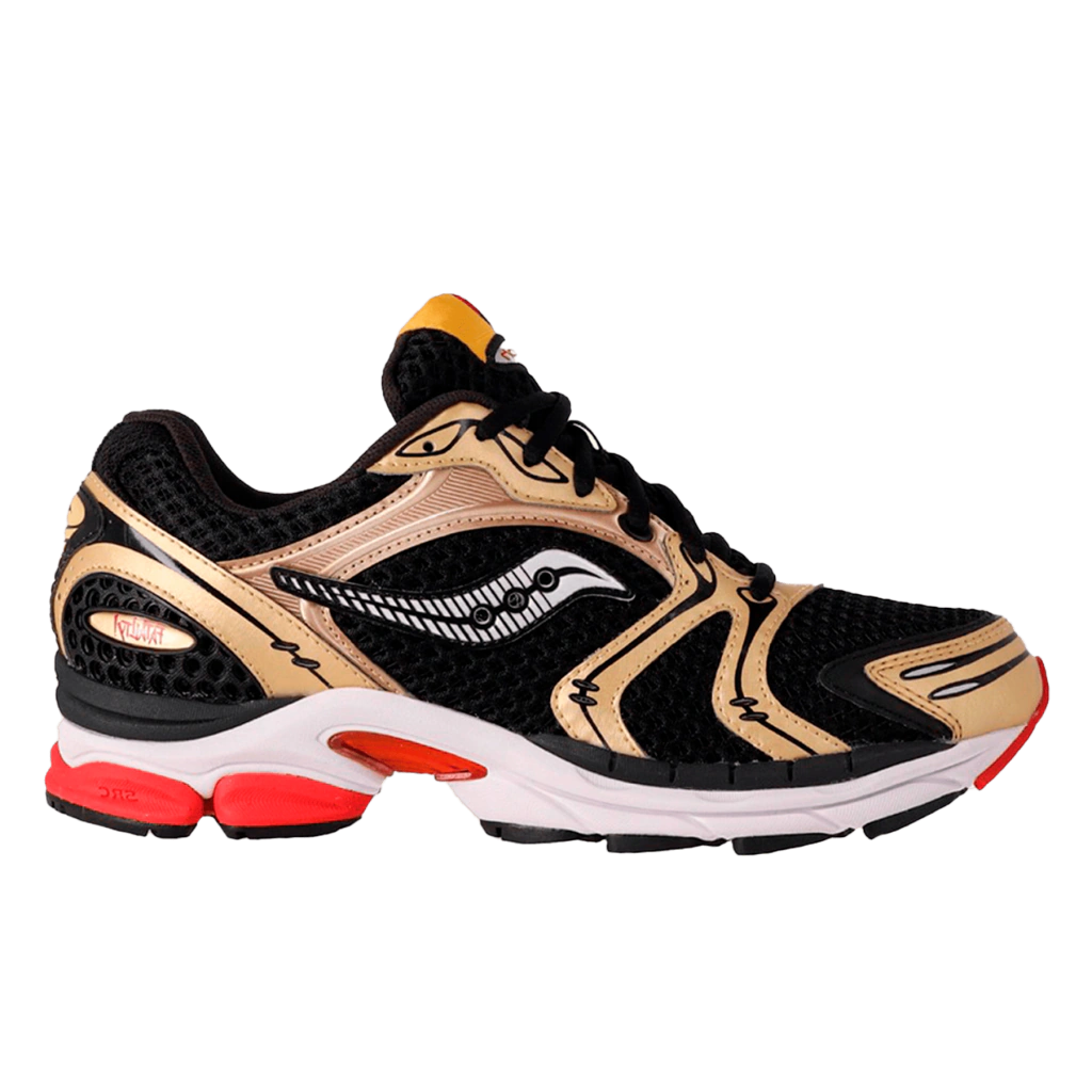 BLACK GOLD RED