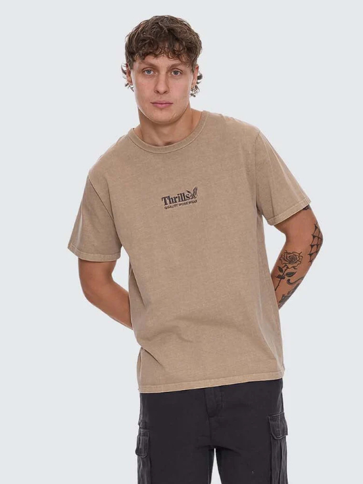 Camiseta Thrills Workwear Sand – foto 1