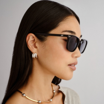 Lentes Le Specs Le Resolu Black / Smoke Mono Polarized – foto 5