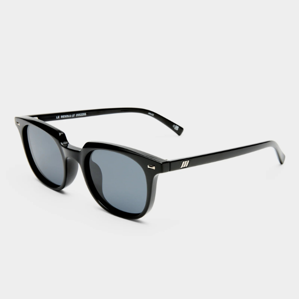 Lentes Le Specs Le Resolu Black / Smoke Mono Polarized