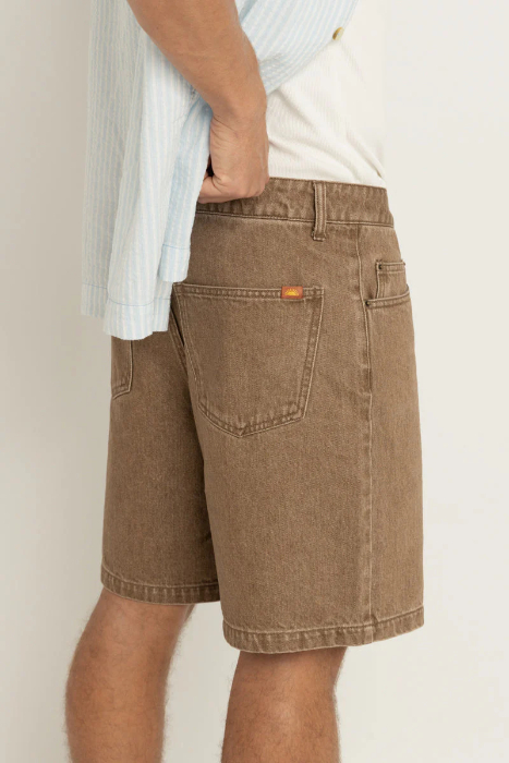 Short Rhythm Denim Subtle Chai