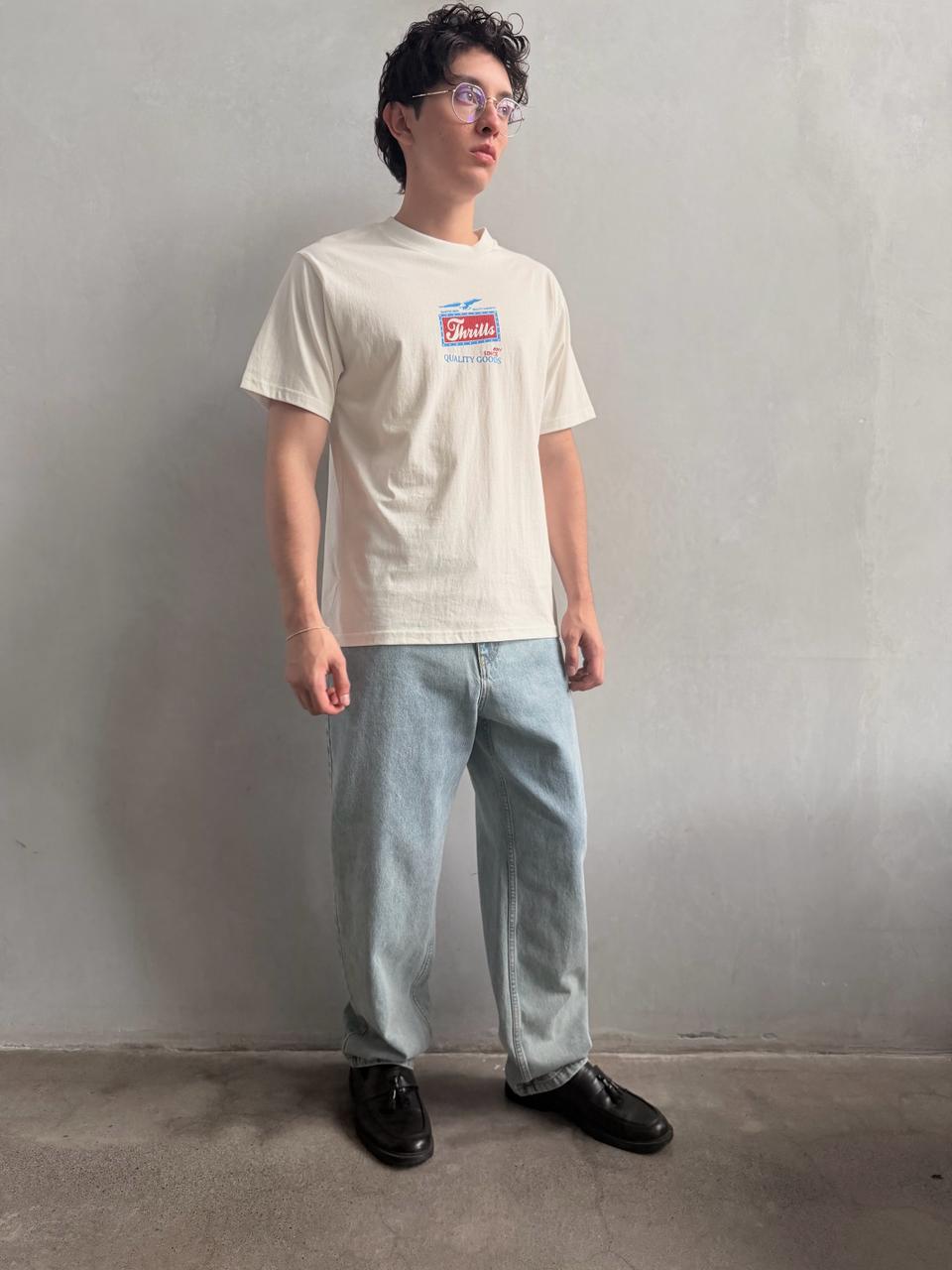 Camiseta Thrills Make Em Tough Dirty White – foto 3