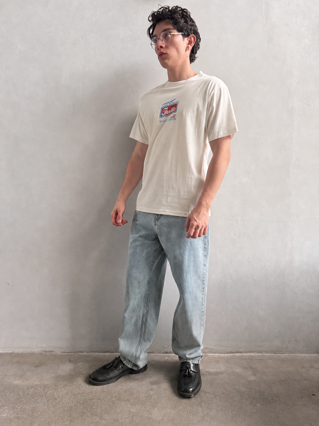 Camiseta Thrills Make Em Tough Dirty White – foto 4