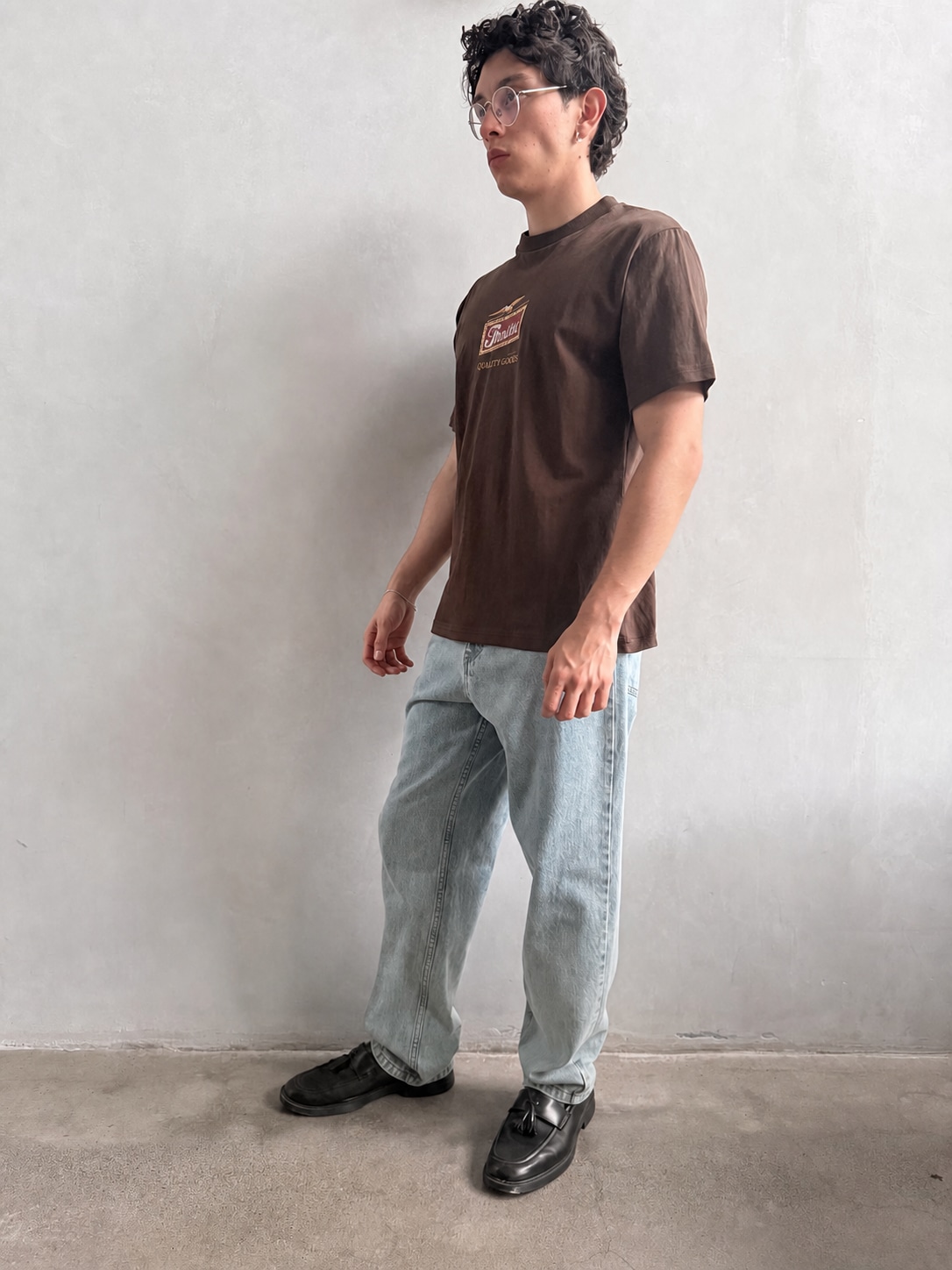 Camiseta Thrills Make Em Tough Postal Brown – foto 4