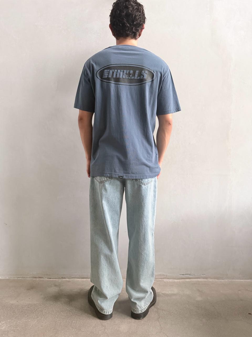 Camiseta Thrills Odyssey Core Oversize Mineral Blue – foto 2