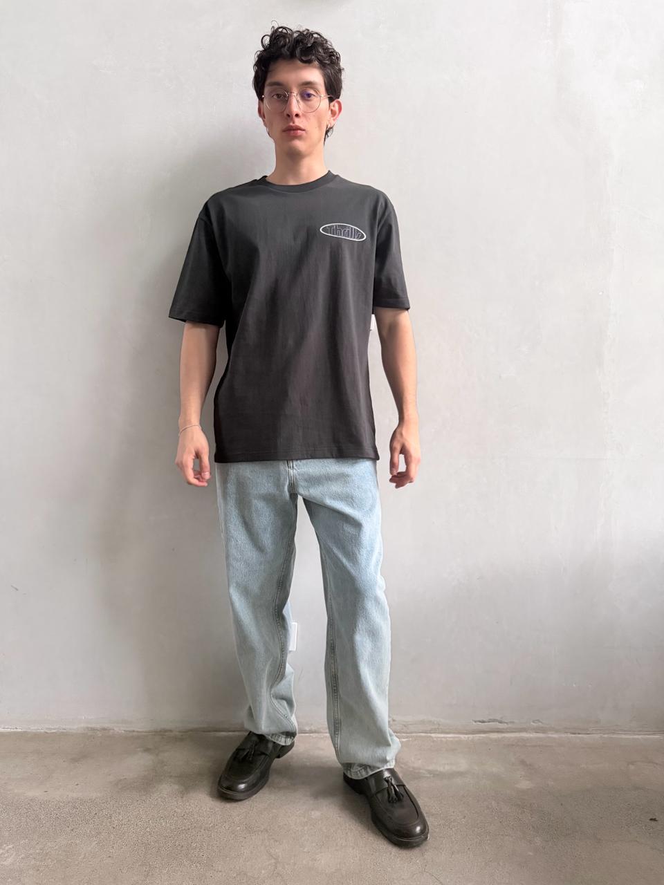 Camiseta Thrills Odyssey Core Oversize Carbon – foto 2