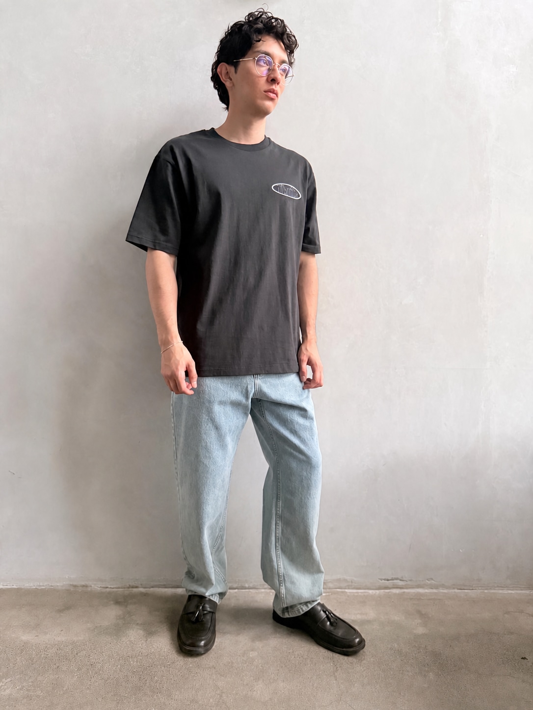 Camiseta Thrills Odyssey Core Oversize Carbon – foto 5