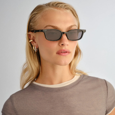 Lentes Le Specs Echelon Black Smoke Black – foto 4