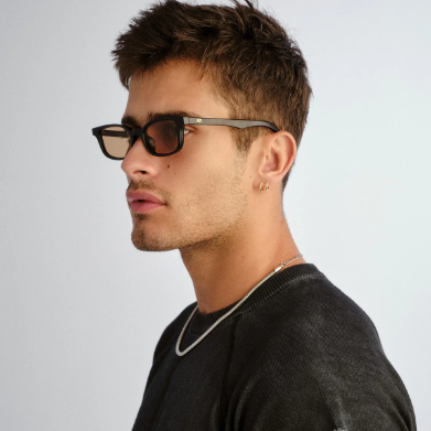 Lentes Le Specs Echelon Black Tan Tint – foto 7
