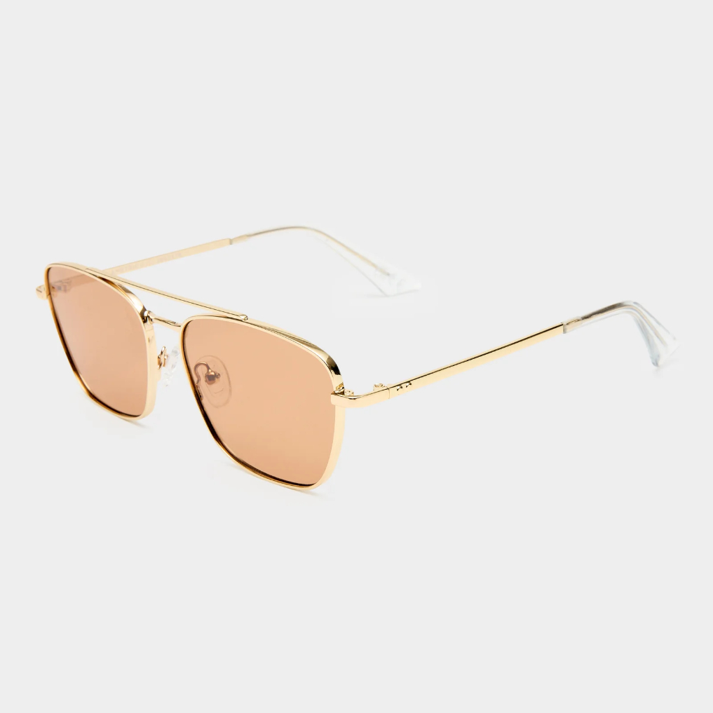 Lentes Le Specs Diametric II Bright gold Chocolate Mono