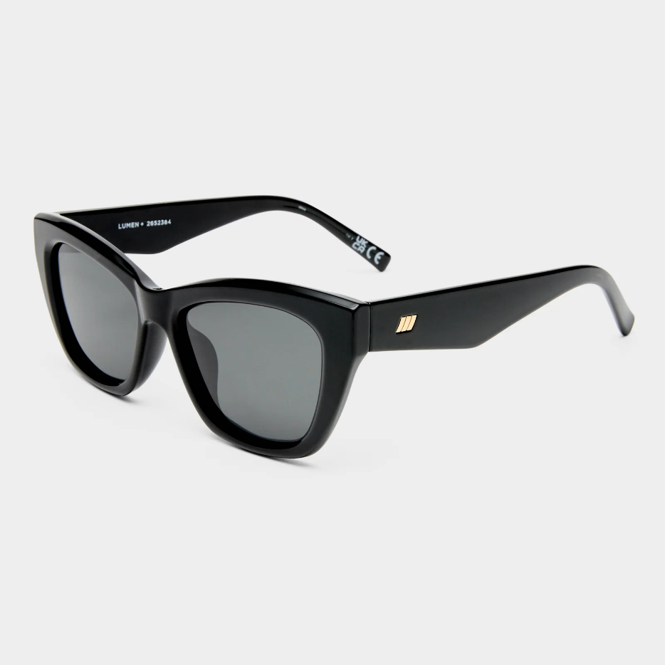 Lentes Le Specs Lumen Black Smoke Polarized