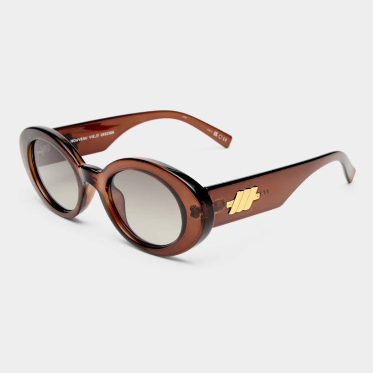Lentes Le Specs Nouveau Vie Chocolate