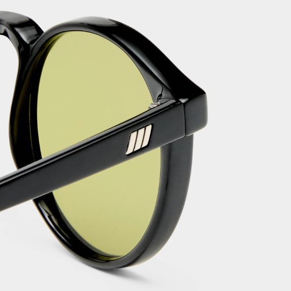 Lentes Le Specs Teen Spirit Deux Black Olive Mono – foto 3