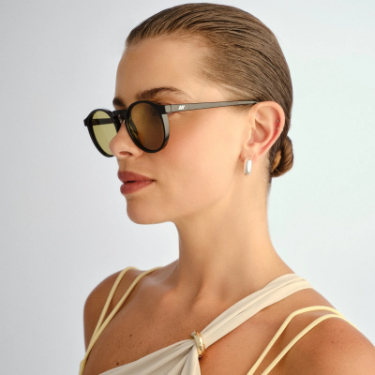 Lentes Le Specs Teen Spirit Deux Black Olive Mono – foto 5