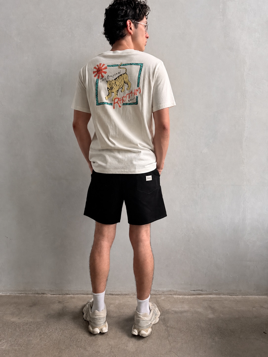 Camiseta Rhythm Tiger Vintage White – foto 1