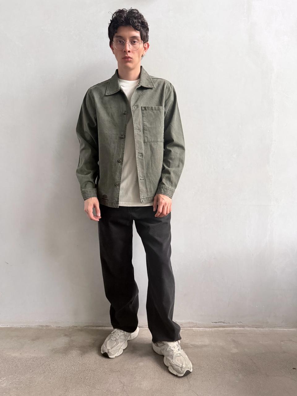 Camisa M/L Rhythm Field Guide Stone – foto 1