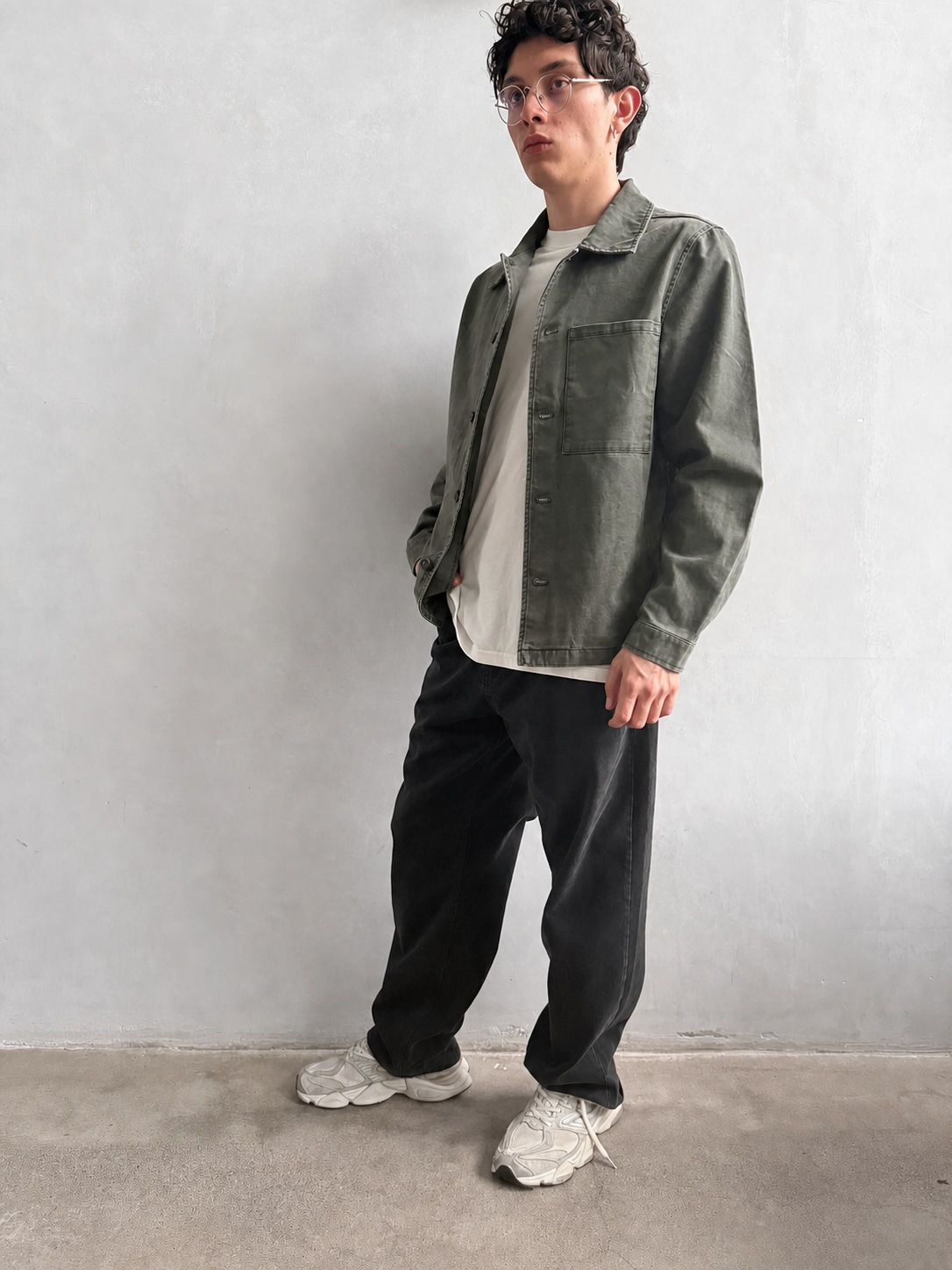 Camisa M/L Rhythm Field Guide Stone – foto 3