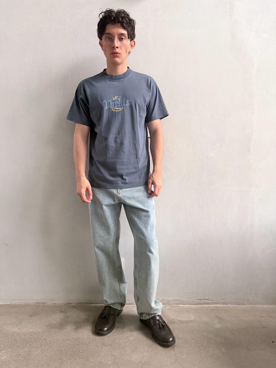 Camiseta Thrills Twist Off Merch Heritage Navy – foto 3