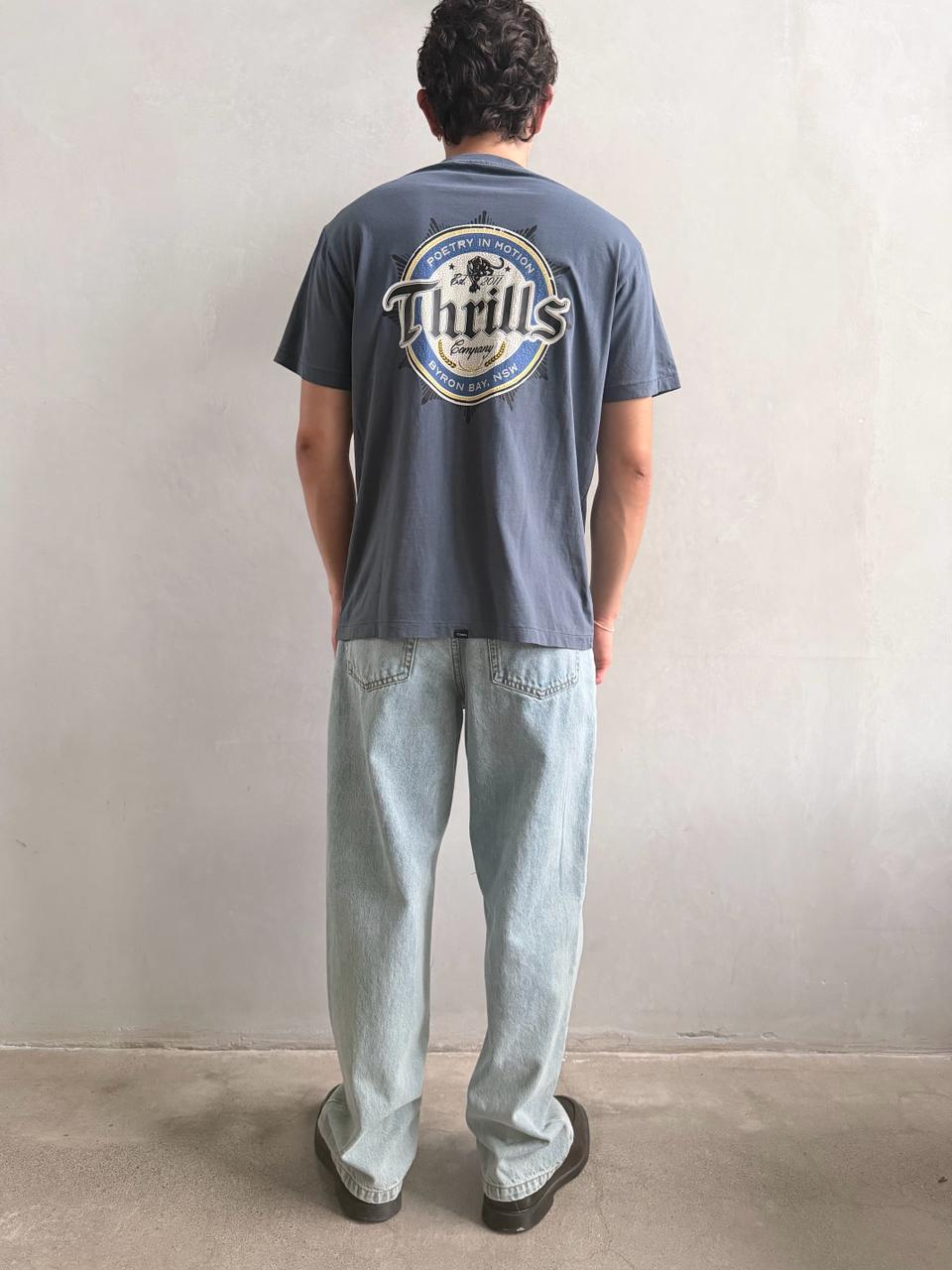 Camiseta Thrills Twist Off Merch Heritage Navy