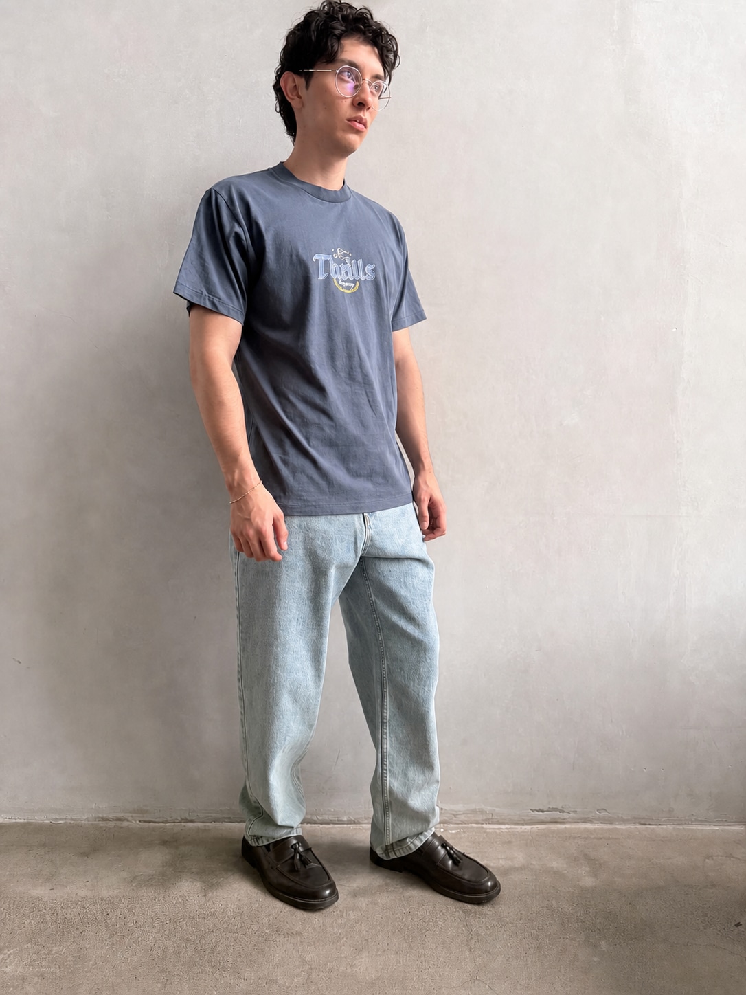 Camiseta Thrills Twist Off Merch Heritage Navy – foto 5