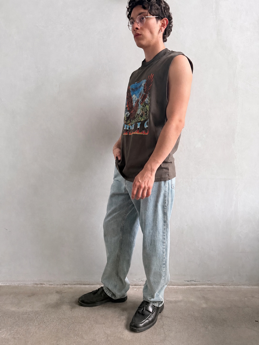 Camiseta Thrills Muscle Seen & Heard Black – foto 3